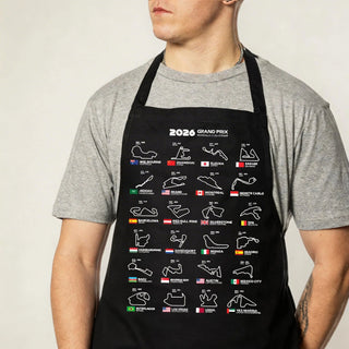 formula one f1 2026 calendar apron motorsport gift