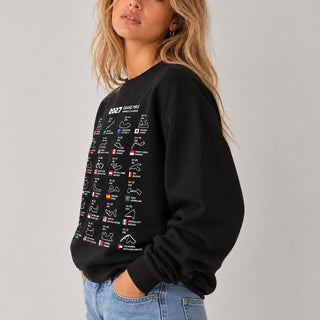 2027 Formula 1 Calendar Sweatshirt – F1 Racing Gift