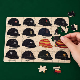 Cricket Caps 99 Piece Jigsaw Puzzle