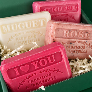 french soap gift set for her