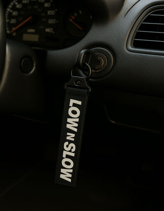 low and slow jet keychain