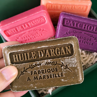 Patchouli, Warm, earthy and distinctive, bringing a rich, deeper fragrance to the collection french soap gift set