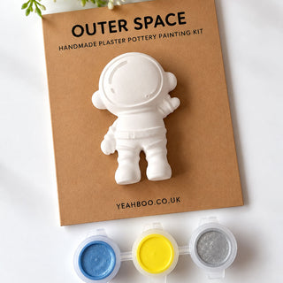 paint your own astronaut space gift for kids