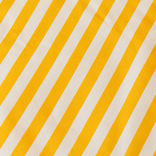 Personalised Yellow Striped Christmas Sack