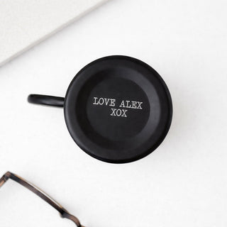 personalised engraved mug