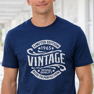vintage limited edition birthday t-shirt design