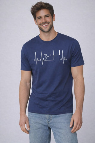 rugby heartbeat t-shirt video