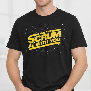 may the scrum be with you rugby t-shirt  gift video
