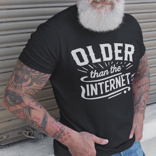 older than the internet funny birthday t-shirt video