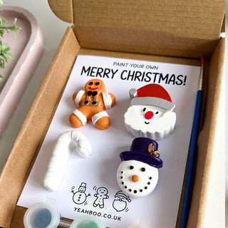 Paint Your Own Christmas Decorations Kit