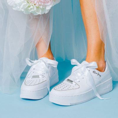 custom nike wedding shoes