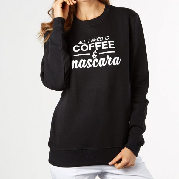 coffee-and-mascara-slogan-sweatshirt