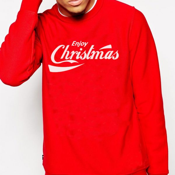 enjoy-christmas-slogan-sweatshirt